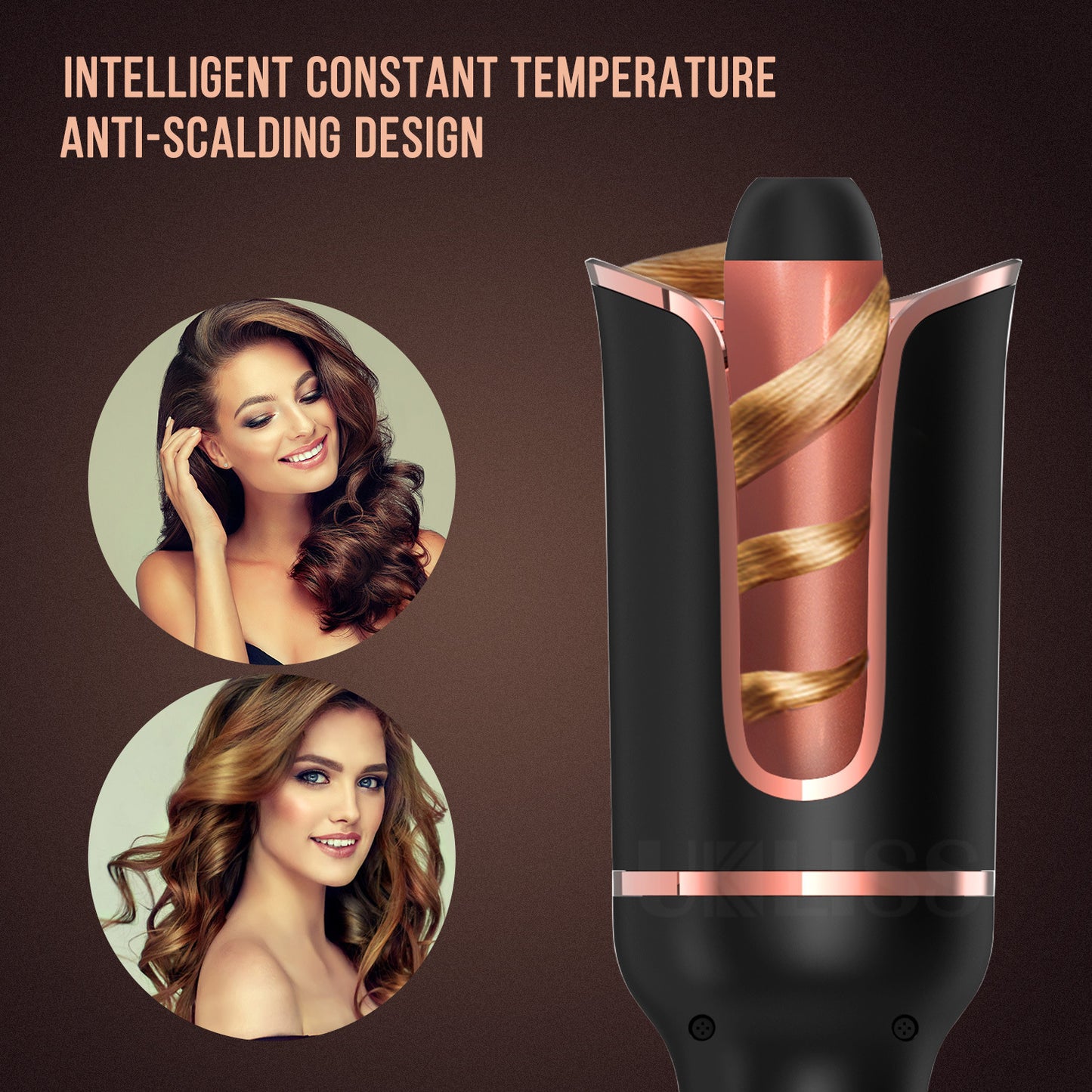 Avellerra Automatic Rotating Hair Curler