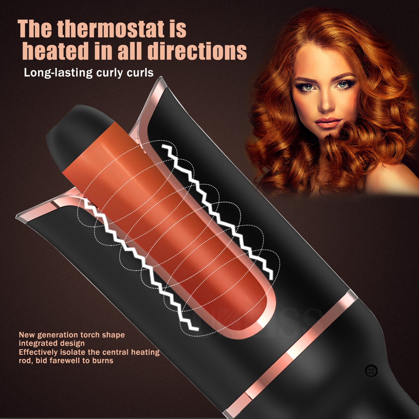 Avellerra Automatic Rotating Hair Curler